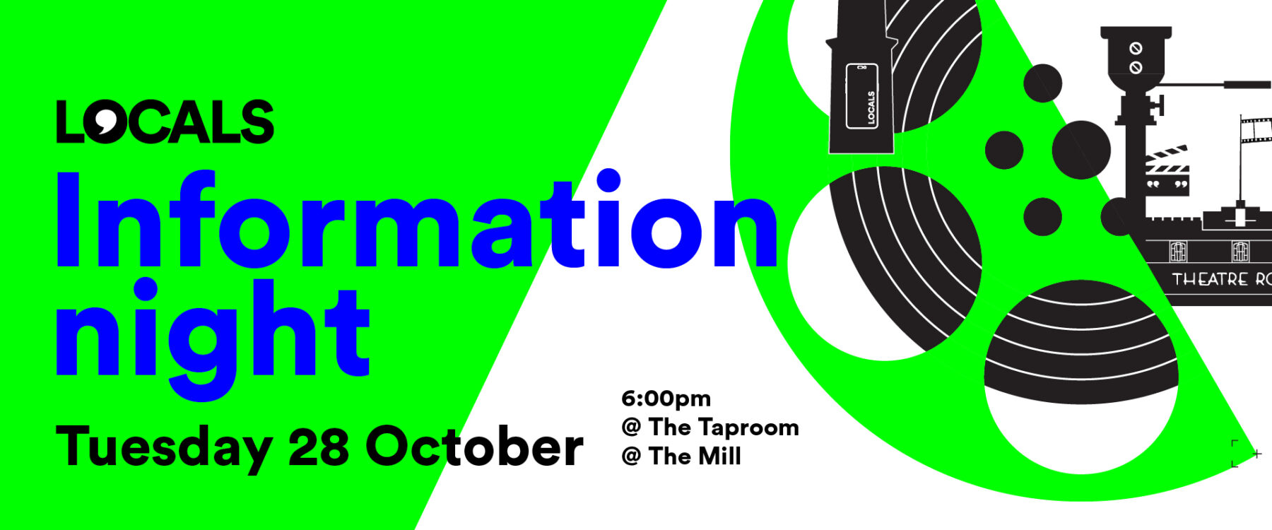 Locals Information Night Tuesday 28 October 2025